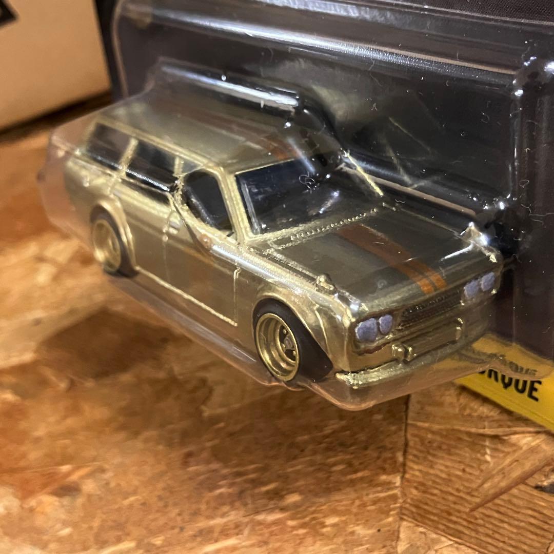 ホットウィール プレミアム　ダットサン 510 ワゴン ゴールド チェイス