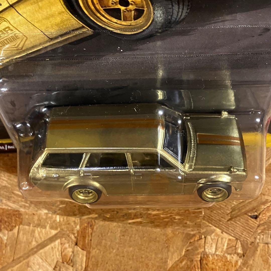 ホットウィール プレミアム　ダットサン 510 ワゴン ゴールド チェイス