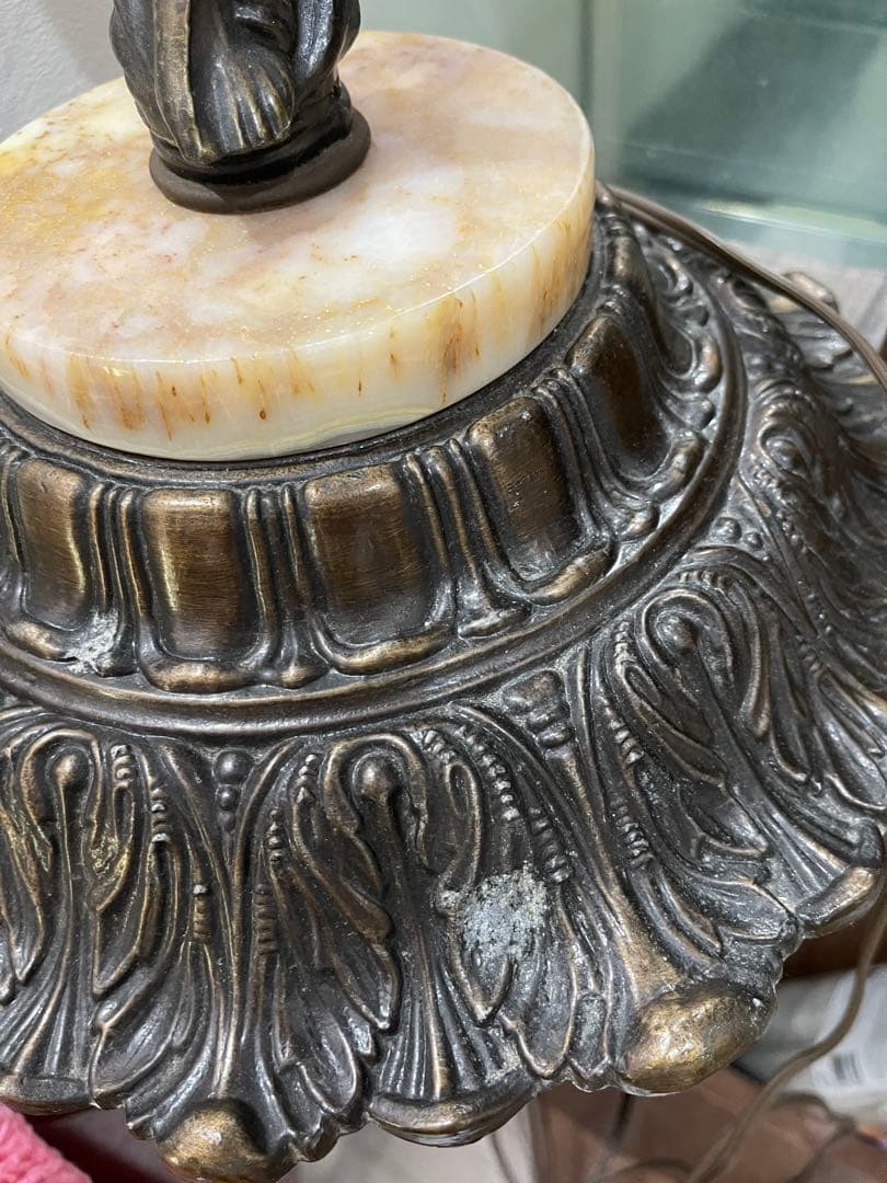 ステンドグラス ランプシェード訳あり引取りのみ