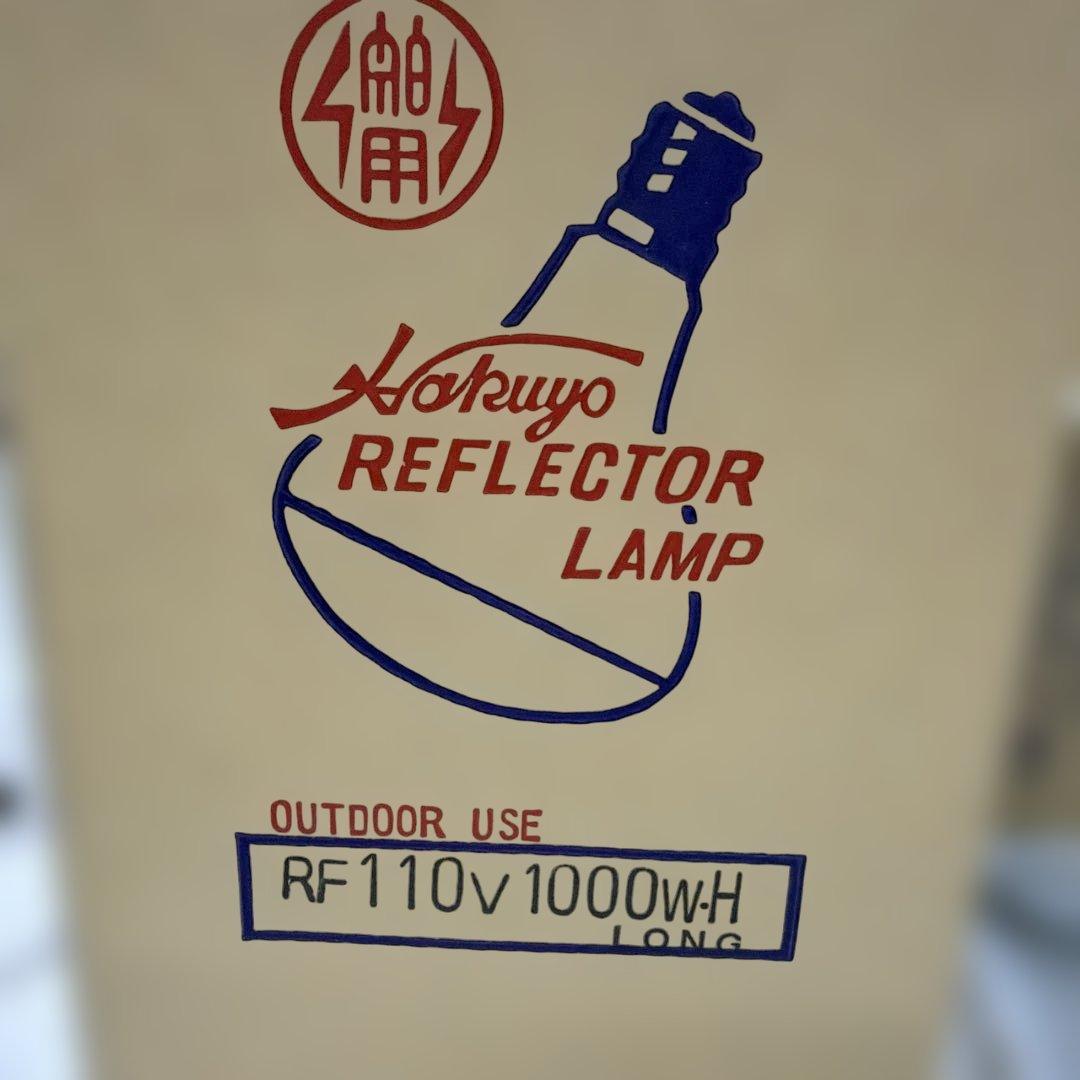 HAKUYO RF110V 1000W 白熱電球 屋外用