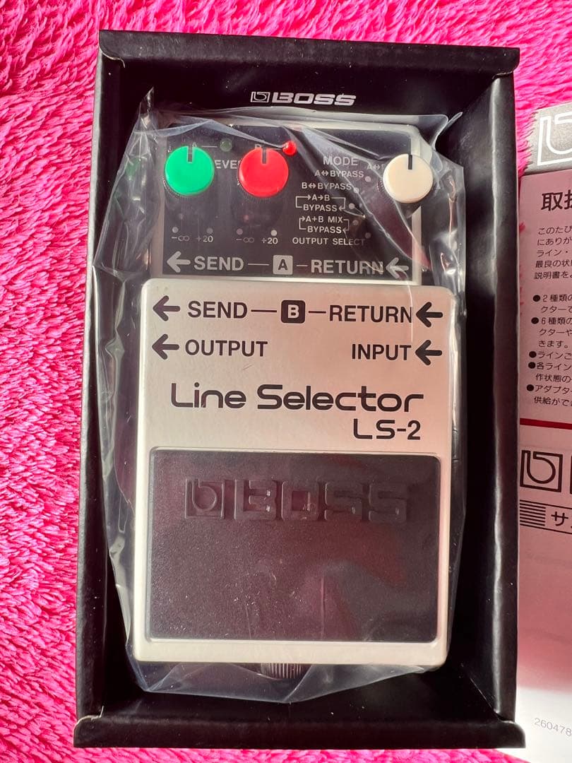 新品　未使用品　BOSS LS-2 Line Selector