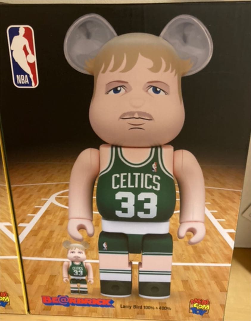 【希少】BE@RBRICK Larry Bird 100％ ＆ 400％