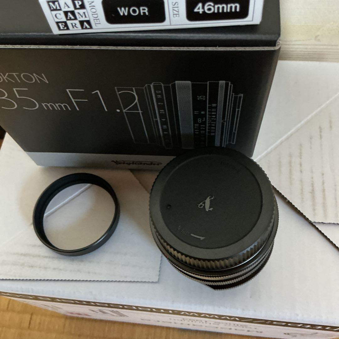 フォクトレンダー　NOKTON 35mm F1.2 Xマウント　美品