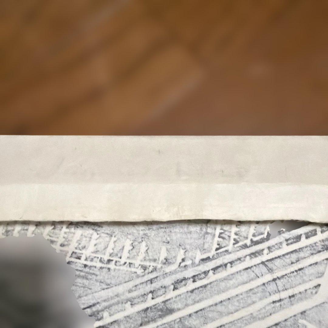 関野準一郎　 漁港　港町　木版画 直筆サインあり、透かしあり