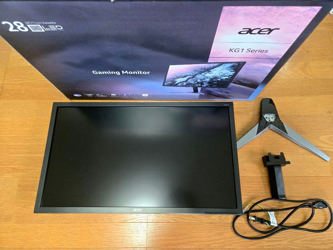 Acer 4K 60Hz 28インチ ゲーミングモニター ディスプレイ