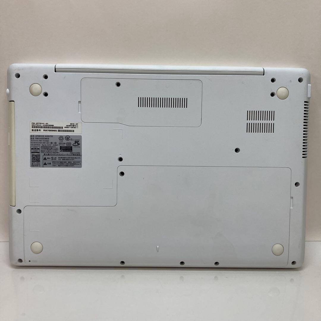 LIFEBOOK AH50/D2 FMVA50DWK8 ノートパソコン
