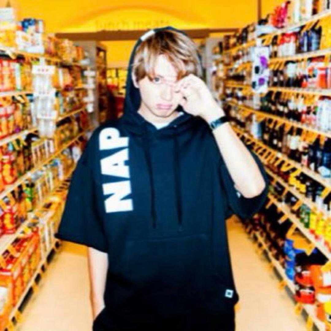 Naptime 五分袖パーカー Sサイズ