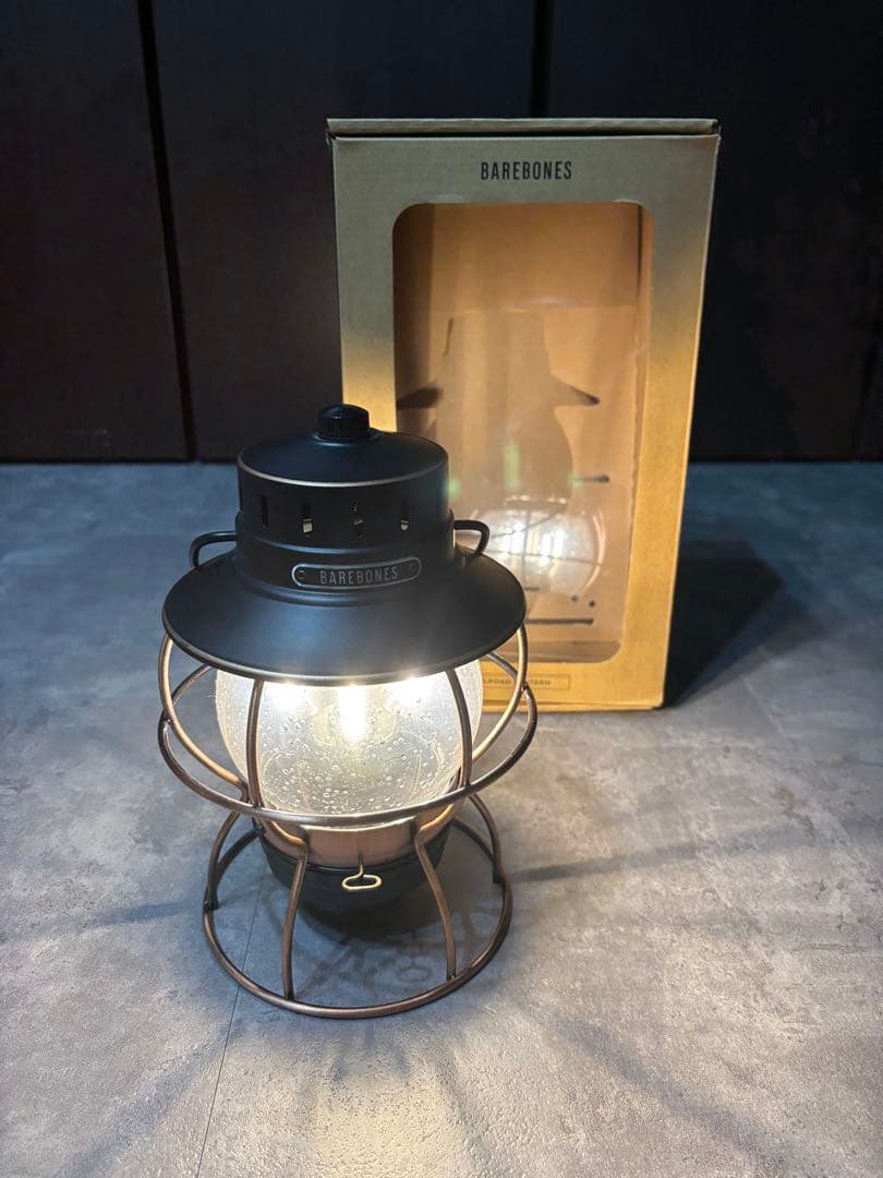CLAYMORE V600 卓上扇風機 & BAREBONES ランタンセット
