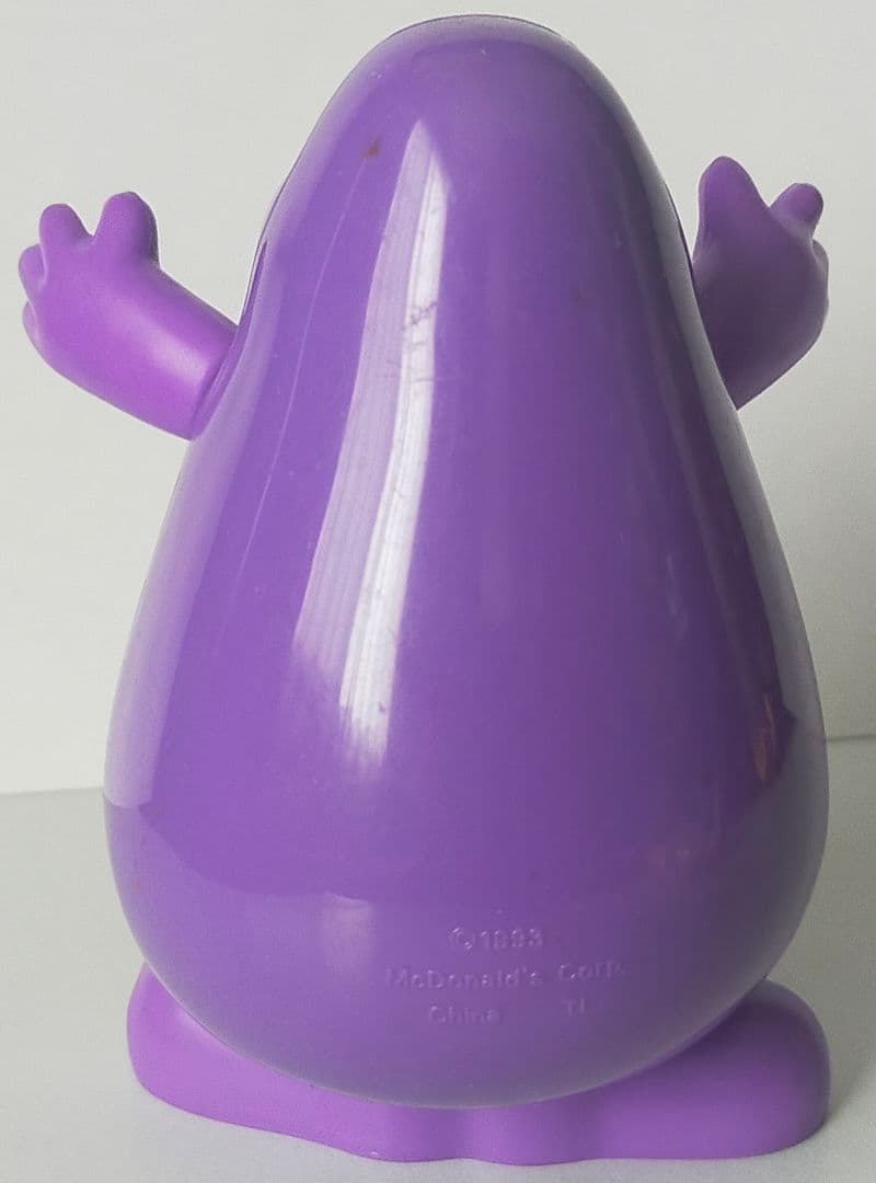 マクドナルド 1993年　ドナルドと仲間たち４種　ハッピーセット