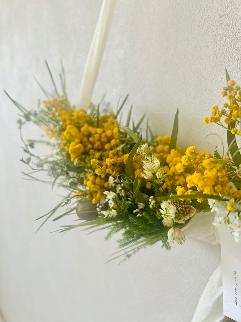 SALE! Spring 春うらら ミモザとアストランティアのブランコ