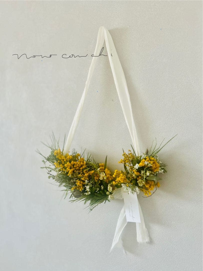 SALE! Spring 春うらら ミモザとアストランティアのブランコ