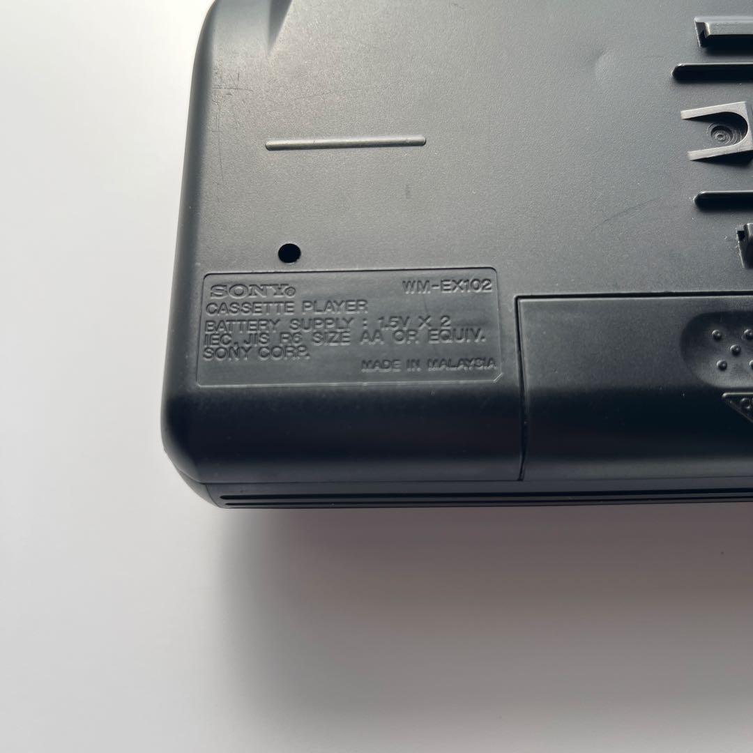 SONYカセットウォークマンWM-EX102