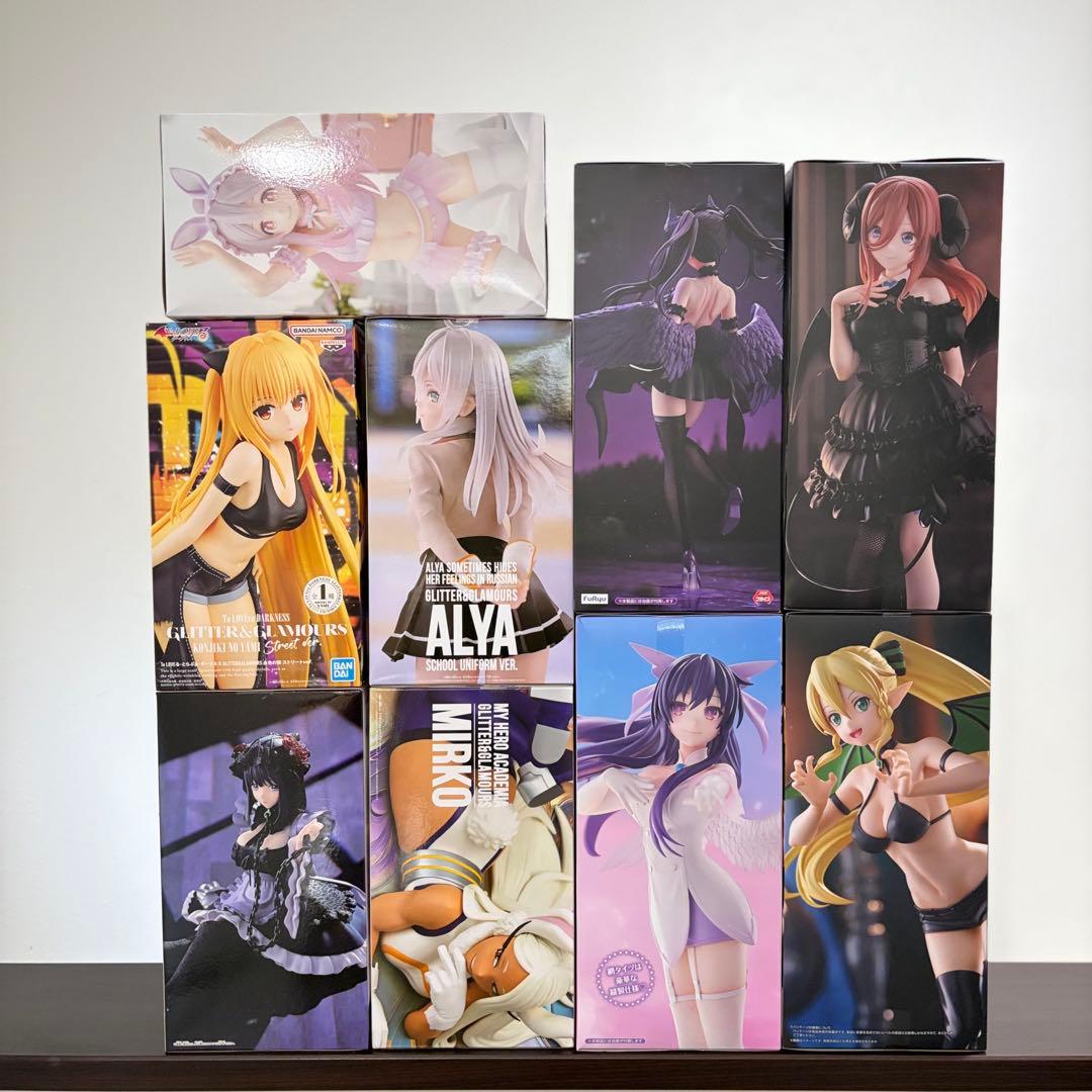 長箱フィギュアまとめ売り　９点セット