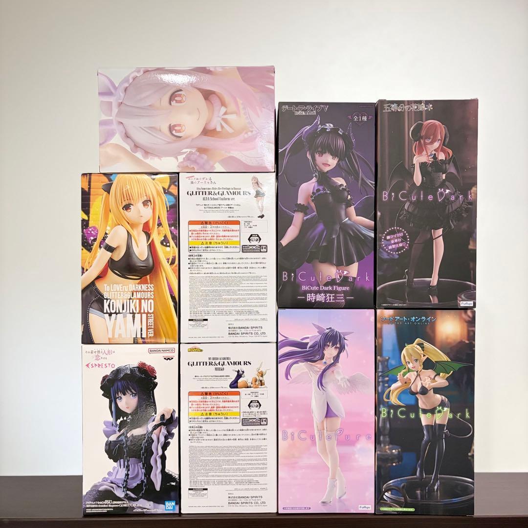 長箱フィギュアまとめ売り　９点セット