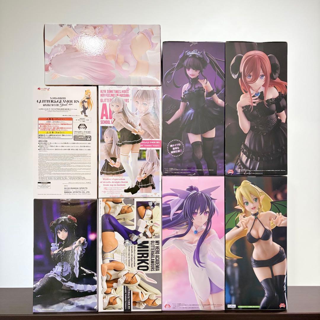 長箱フィギュアまとめ売り　９点セット