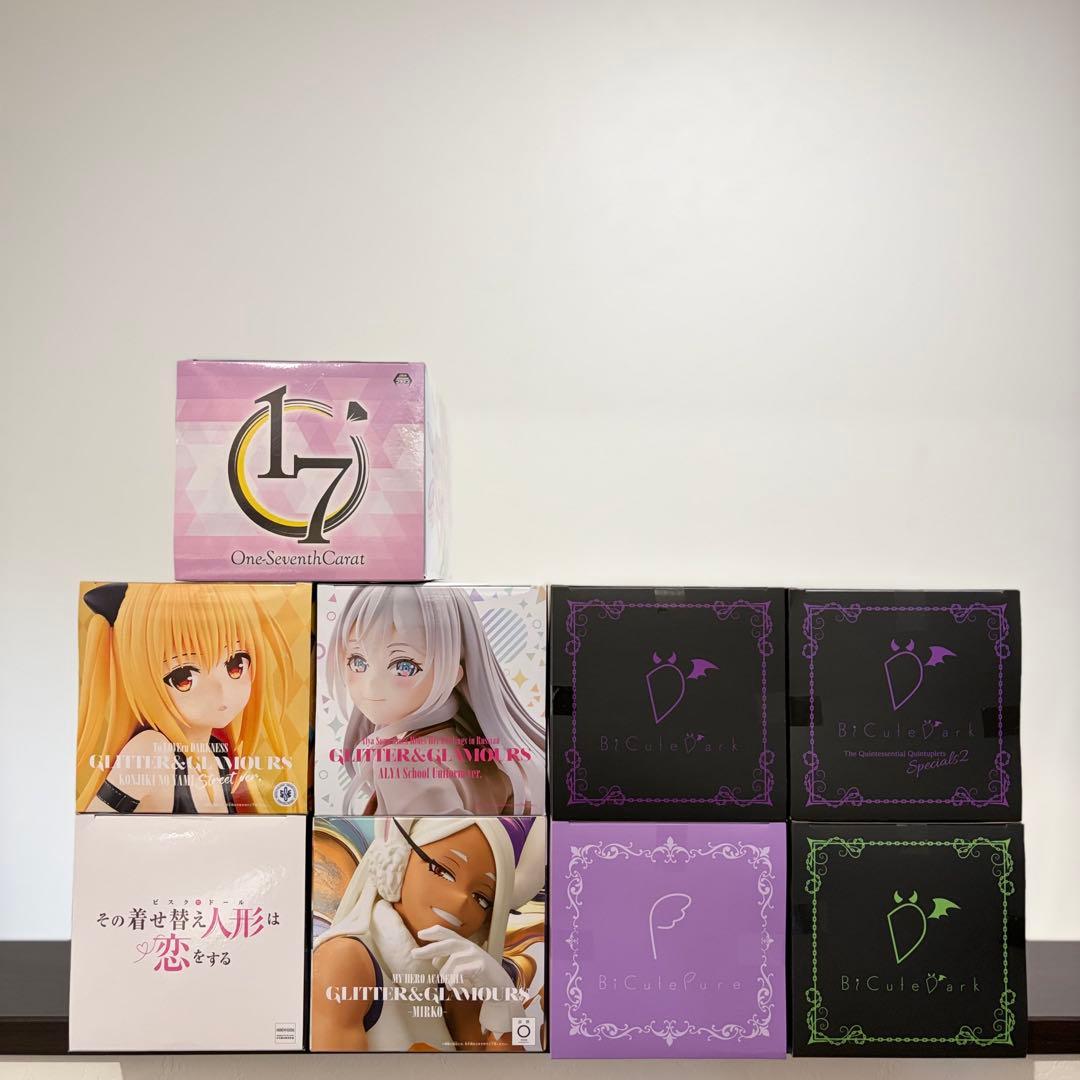 長箱フィギュアまとめ売り　９点セット