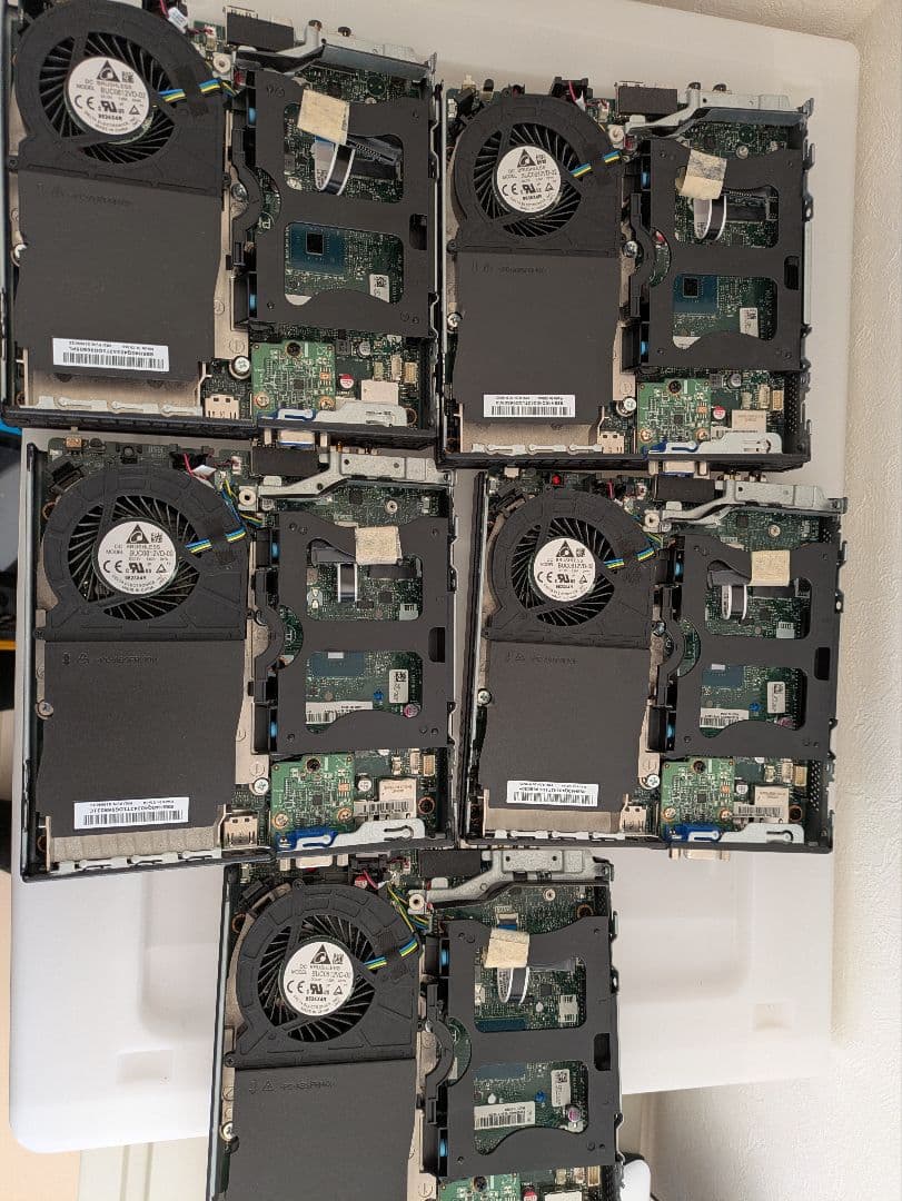 Lenovo ThinkCentre M720q i5-8400T 8GB 5台