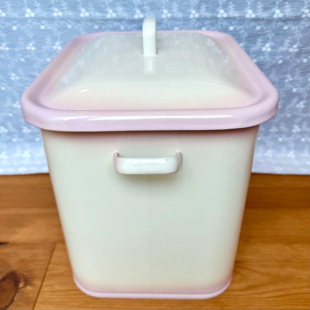 希少レア 旧イマン ダイアナローズボックス缶ホーロー花柄雑貨アンティーク