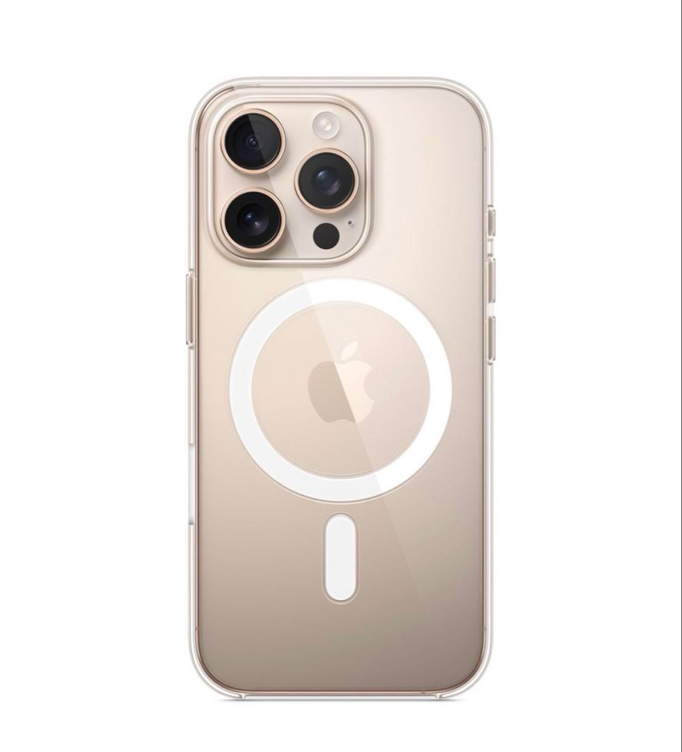 【新品未使用】Apple MagSafe対応 iPhone16Proクリアケース
