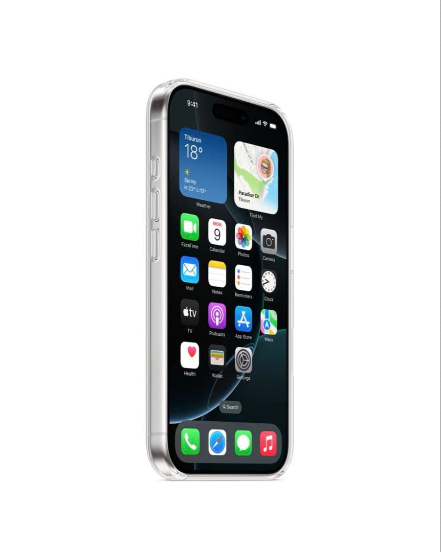 【新品未使用】Apple MagSafe対応 iPhone16Proクリアケース