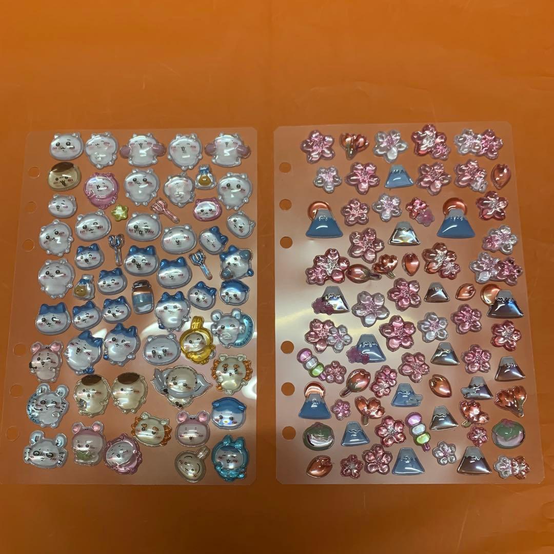 シール帳　完成品　A5　6穴　シール　ステッカー