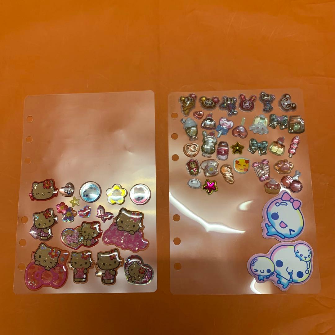 シール帳　完成品　A5　6穴　シール　ステッカー