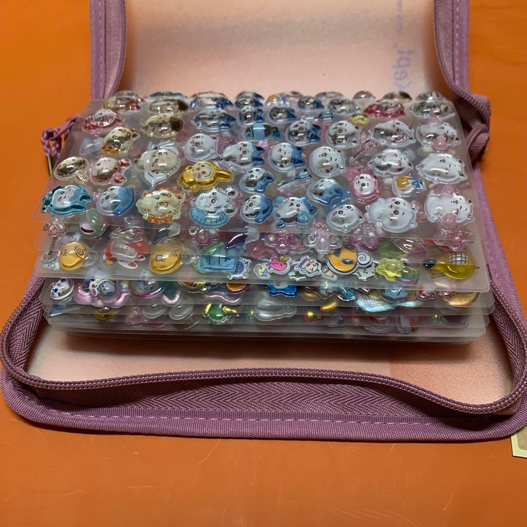 シール帳　完成品　A5　6穴　シール　ステッカー