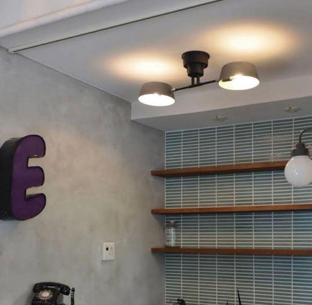 Capiente2 カピエンテ2 2灯シーリングライト　ゴールド