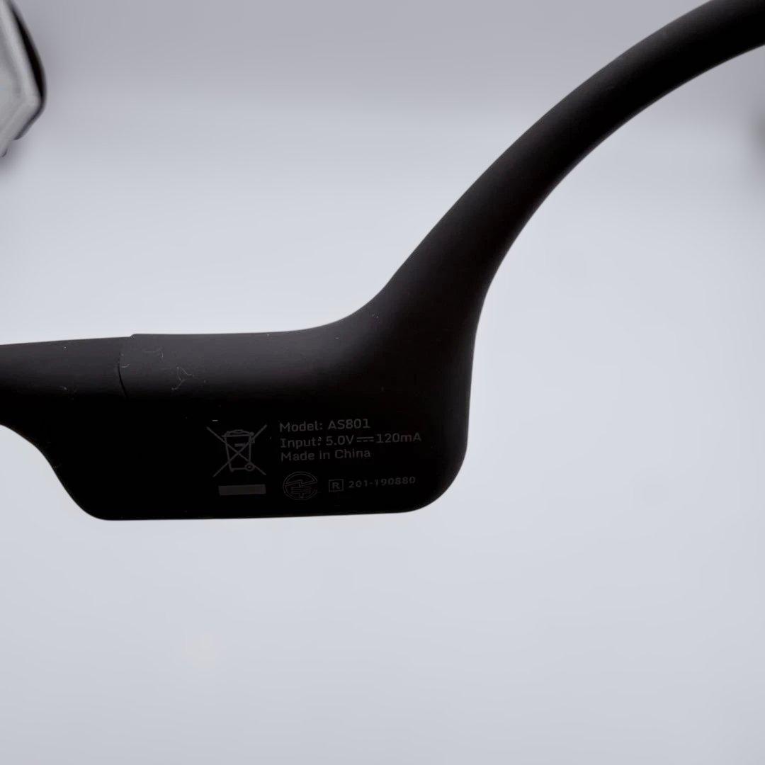 【極美品】AfterShokz 骨伝導ヘッドホン AS801-ABT01テレビ用