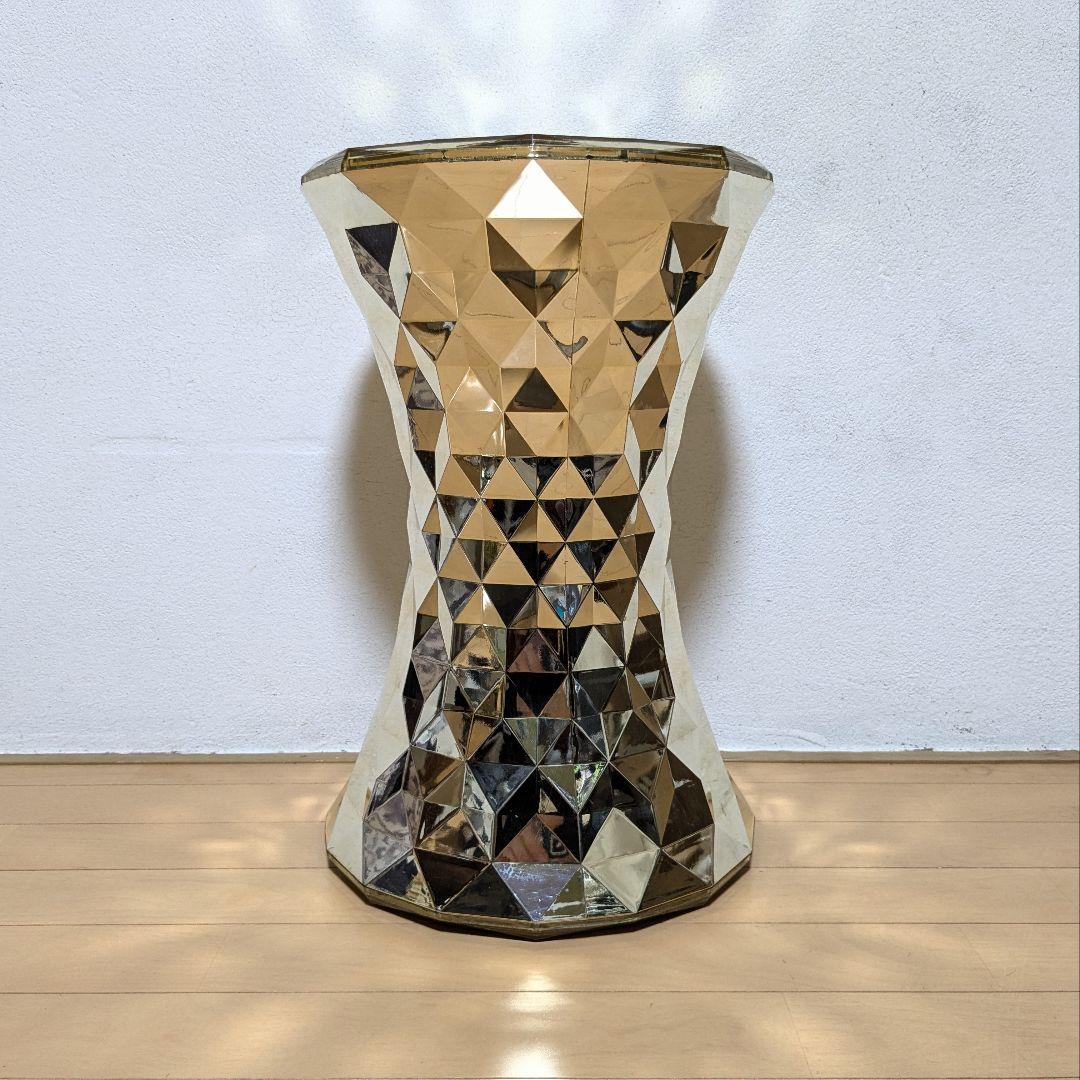 Kartell STONE カルテル ストーン スツール ゴールド ②