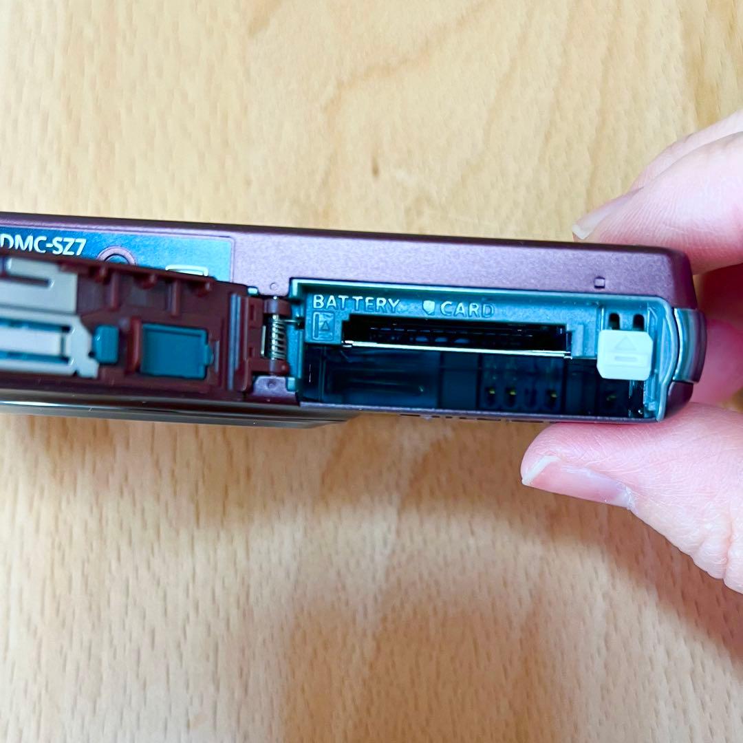 Panasonic LUMIX コンパクトデジタルカメラ ブラウン