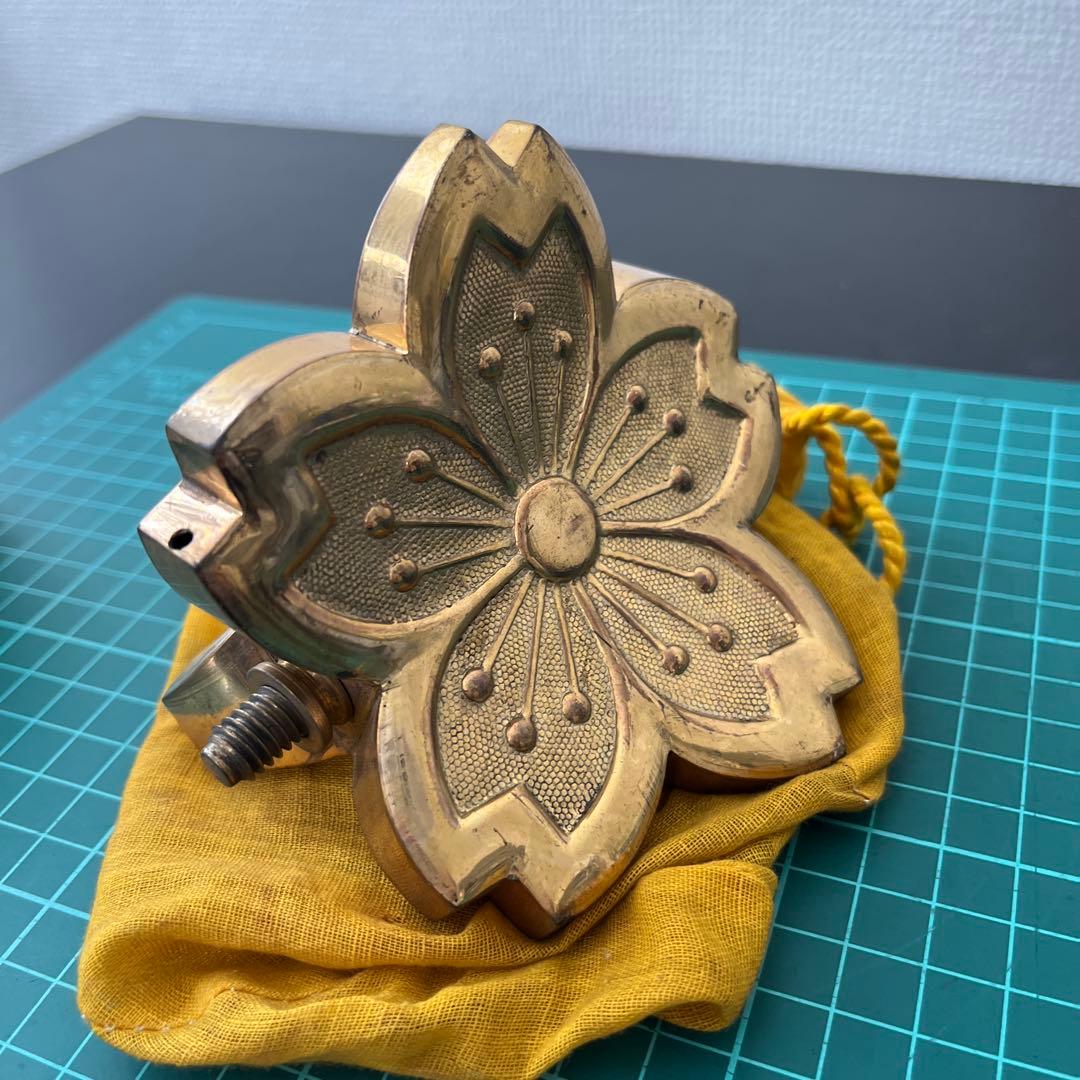 （Ａ）　TOSPA 竿頭 桜花型三方面 おそらく真鍮製