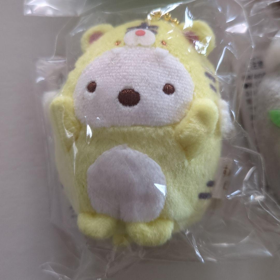 すみっコぐらし どうぶつえん ぶらさげぬいぐるみ　６点