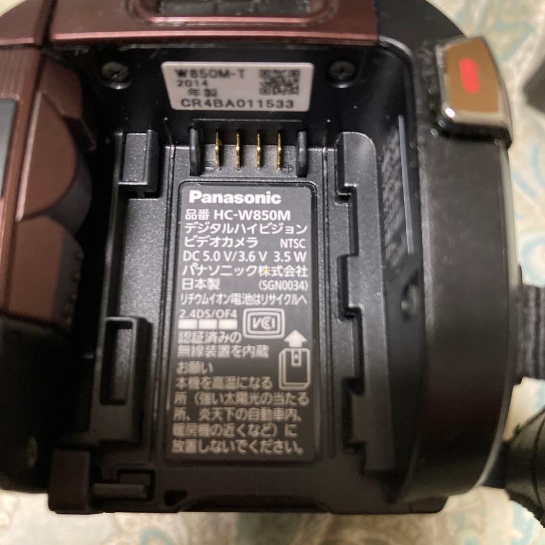 Panasonic HC-W850M 本体のみ＋HDC-TM300