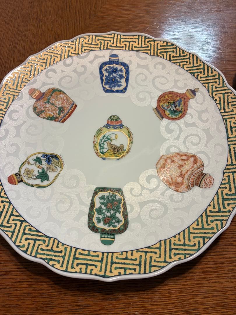 チャイナシーズ　ディナープレート　平皿　直径24.5cm 2枚　未使用品