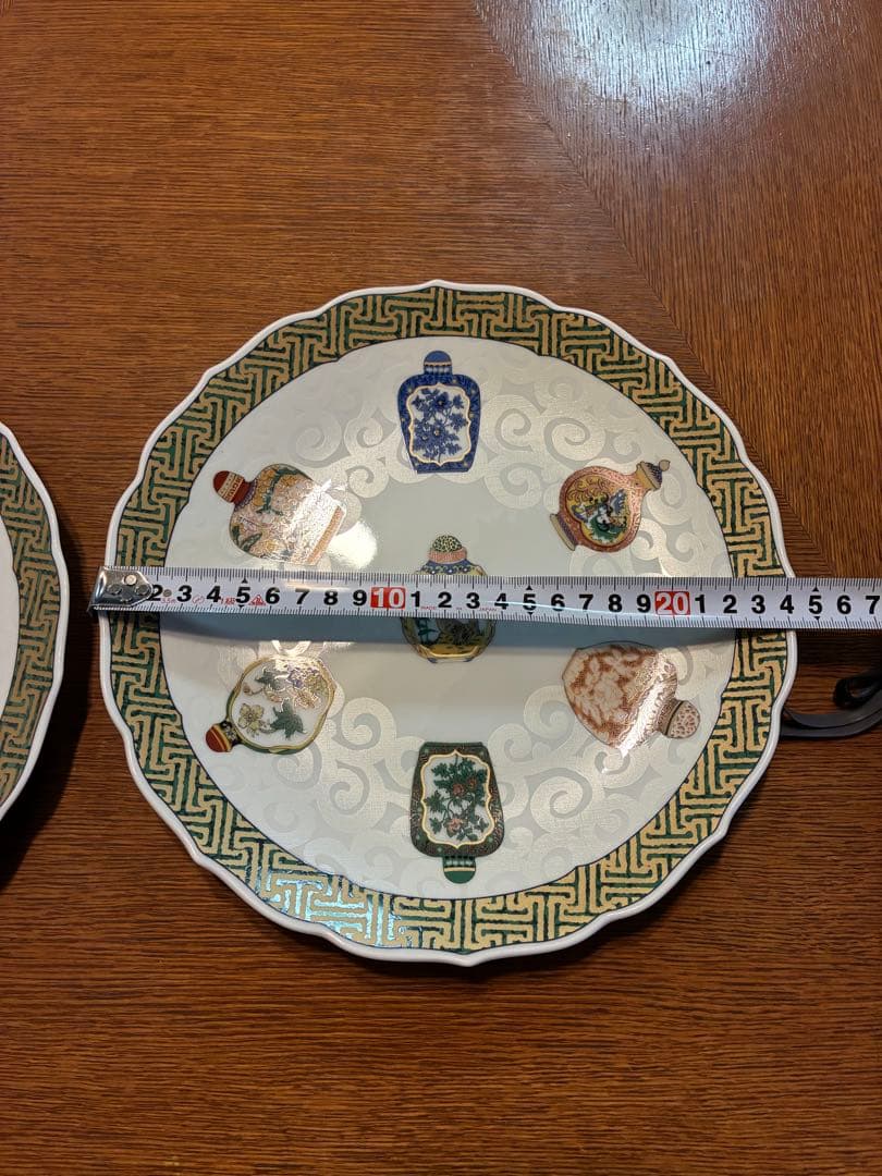 チャイナシーズ　ディナープレート　平皿　直径24.5cm 2枚　未使用品