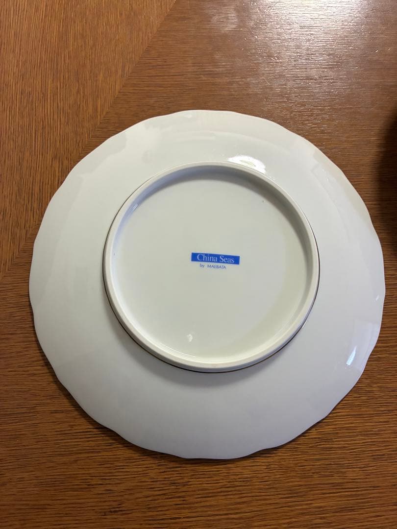 チャイナシーズ　ディナープレート　平皿　直径24.5cm 2枚　未使用品