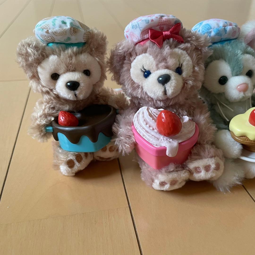 【ハートウォーミングデイズ】 ダッフィーフレンズ 4つセット ストラップ