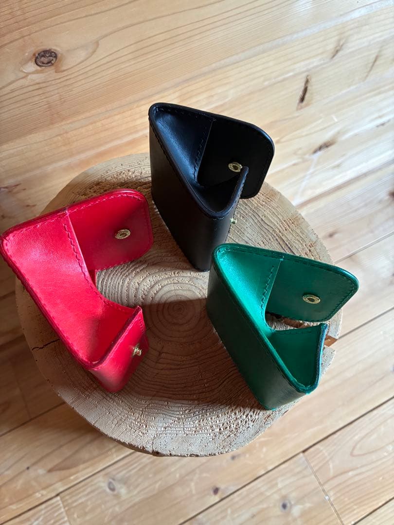 【オーダーメイド】姫路レザー　手染め　ボックス型ケース　手縫い　キャンモア