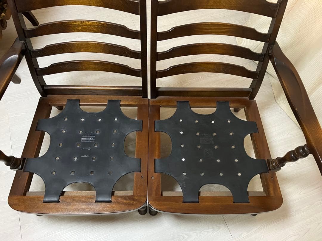 【アンティーク】飛騨産業 キツツキマーク ソファ 2人掛け 1960年代 日本製