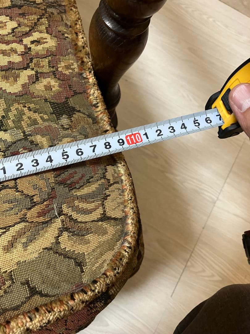 【アンティーク】飛騨産業 キツツキマーク ソファ 2人掛け 1960年代 日本製