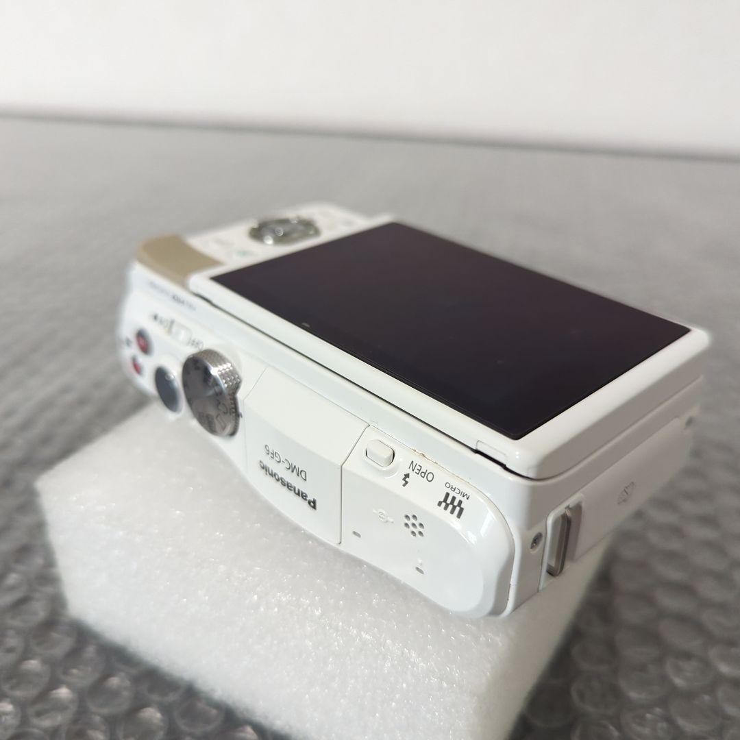 【ジャンク】LUMIX DMC-GF6 ホワイト　本体のみ