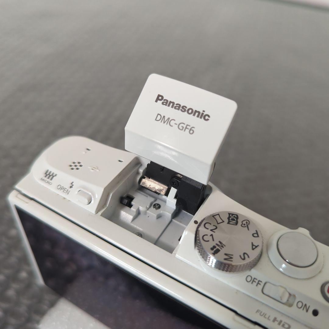 【ジャンク】LUMIX DMC-GF6 ホワイト　本体のみ