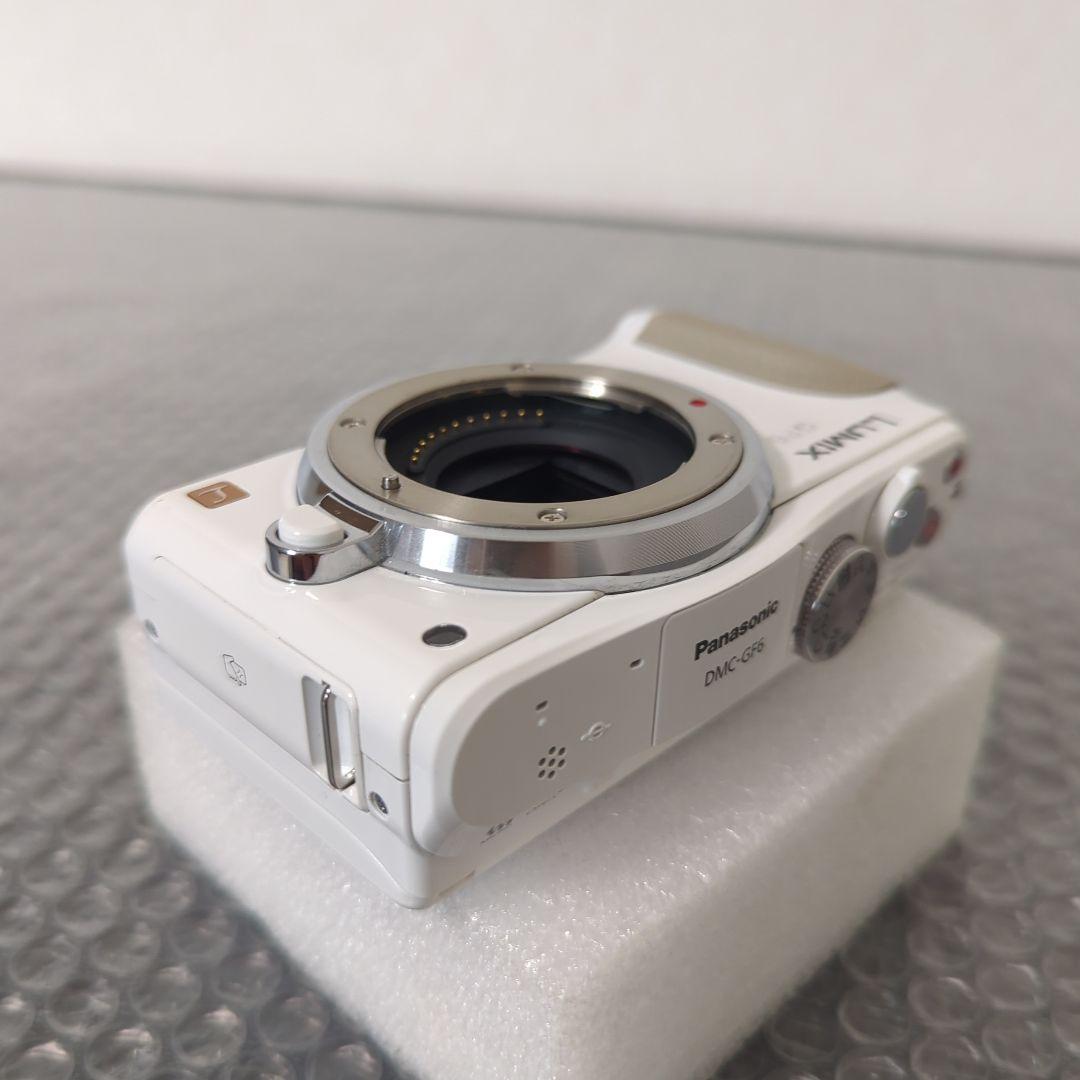 【ジャンク】LUMIX DMC-GF6 ホワイト　本体のみ