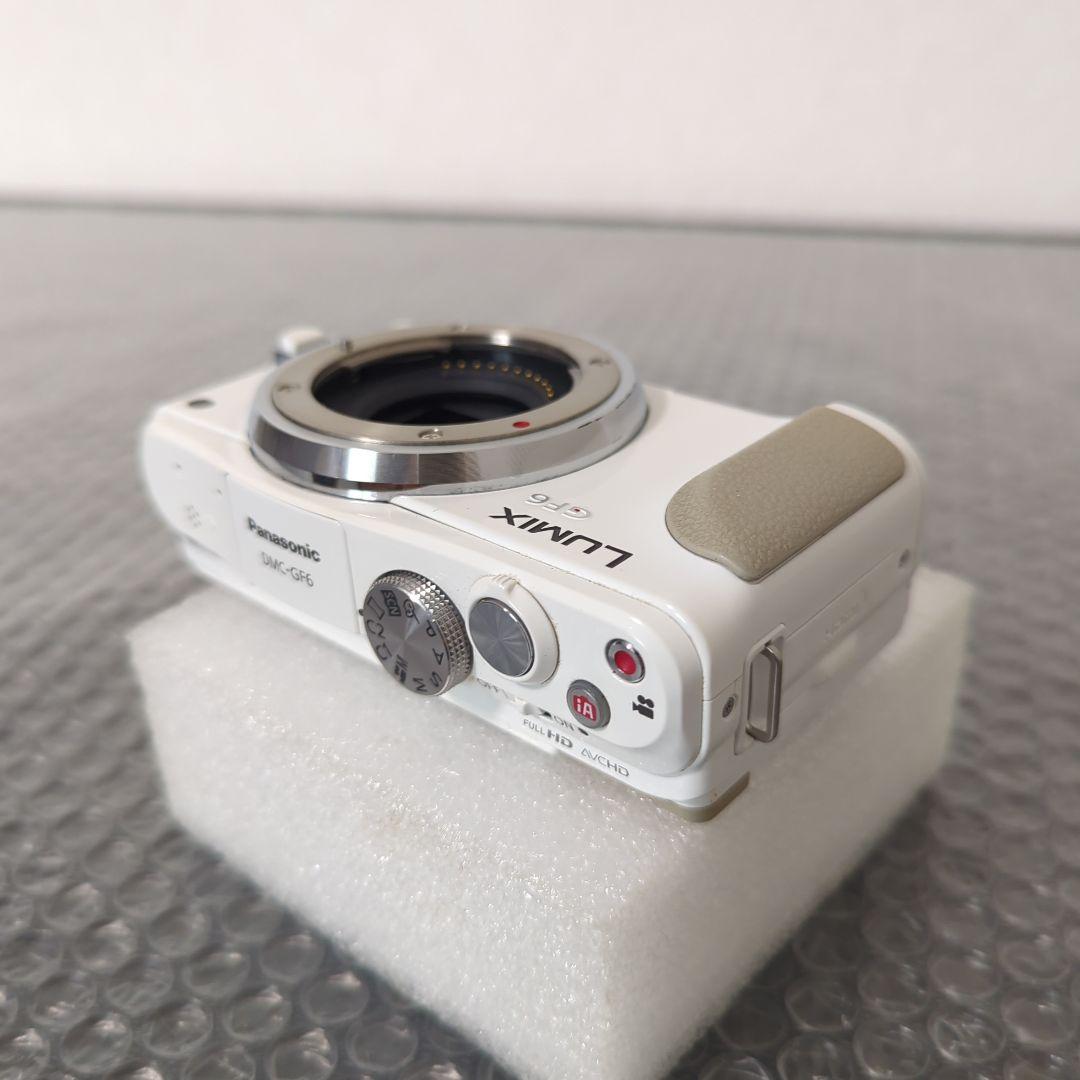 【ジャンク】LUMIX DMC-GF6 ホワイト　本体のみ