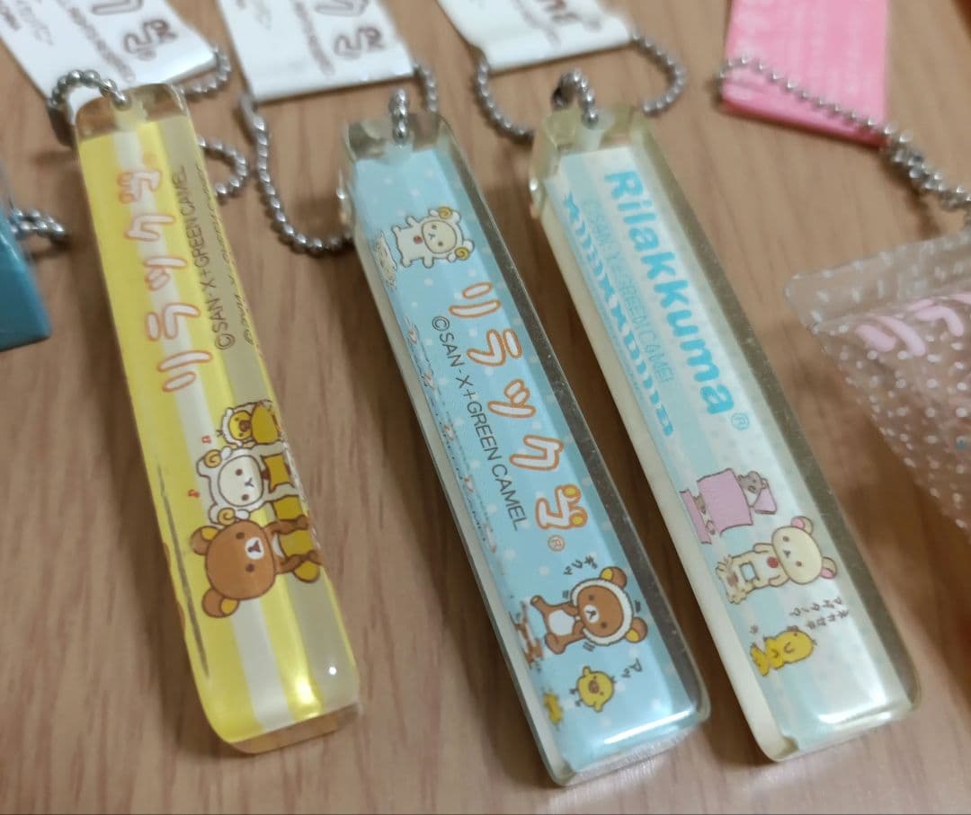 リラックマ　アクリルキーチェーン　キーカバー等　10個セット