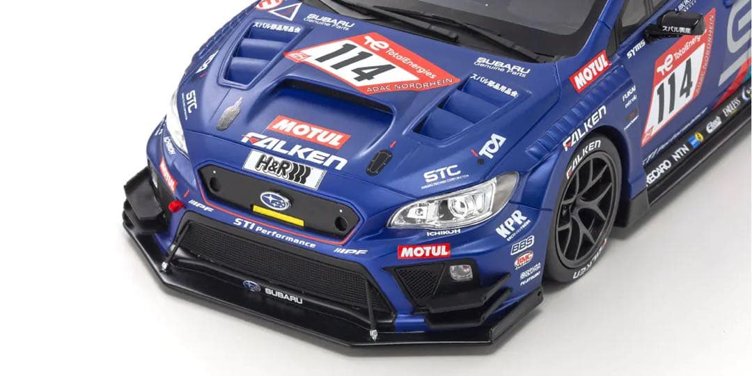 京商 1/18 スバル WRX STI NBR CHALLENGE 2022