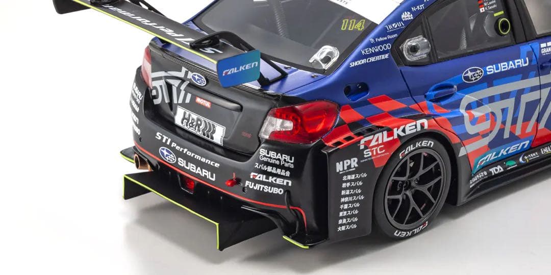 京商 1/18 スバル WRX STI NBR CHALLENGE 2022