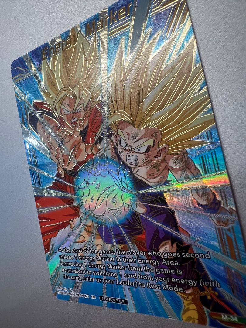 八兵衛ドラゴンボール超カードゲーム　M-34 エナジーマーカー孫悟空孫悟飯