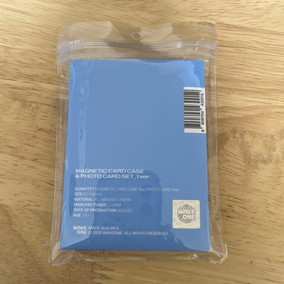 zb1 ゼベワン　ソウルコン　マグネットケース　トレカ　0ver